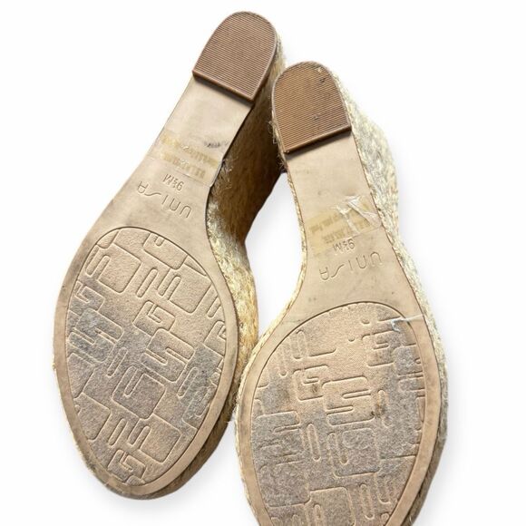 UNISA Women’s Multicolor Floral Espadrille Wedge Sandals Size 9.5M - Picture 7 of 7